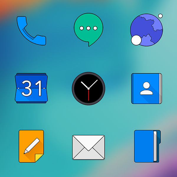 Oxigen HD Icon Pack app, screenshot 1