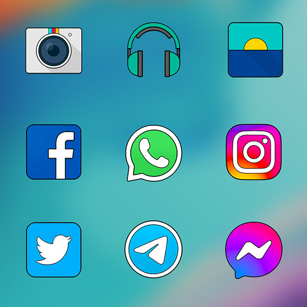 Oxigen HD Icon Pack app, screenshot 2