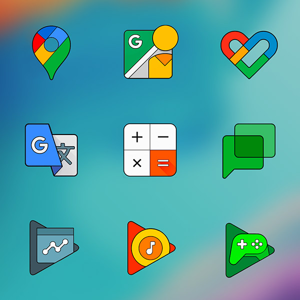 Oxigen HD Icon Pack app, screenshot 5