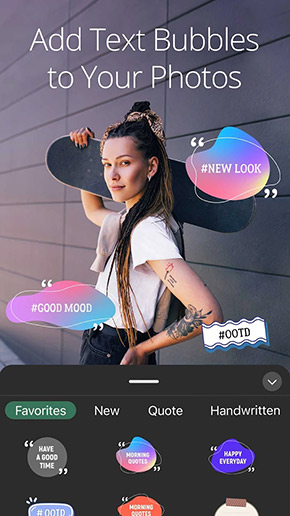 PhotoDirector app, screenshot 2