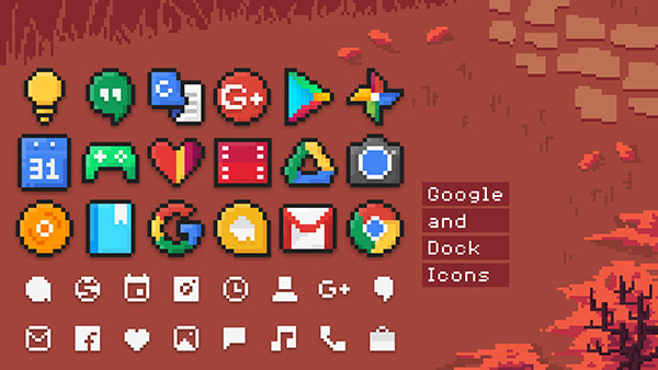 PixBit Icon Pack app, screenshot 1