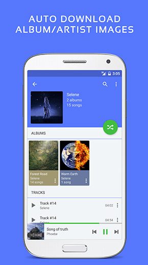 Pulsar Music Player app, screenshot 4