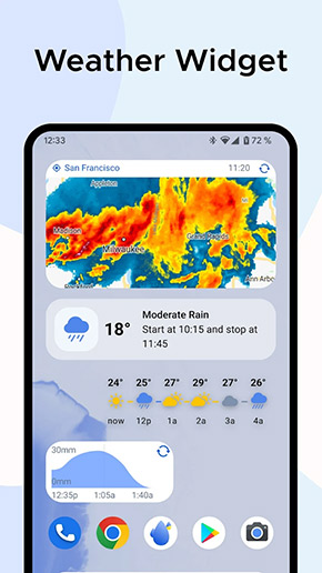 RainViewer app, screenshot 5