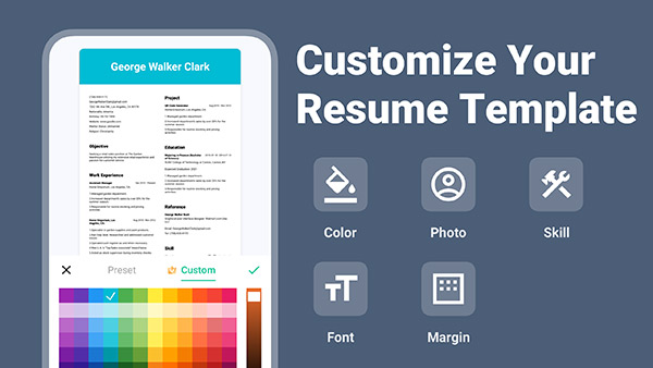 Resume Builder & CV Maker app, screenshot 5