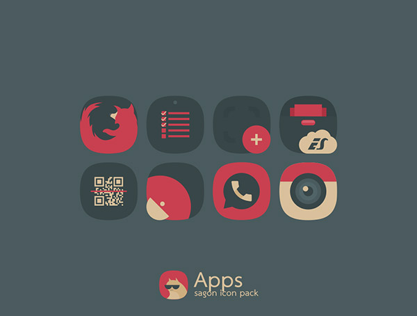 Sagon Icon Pack app, screenshot 3