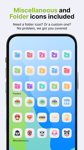 Selene Icon Pack app, screenshot 4