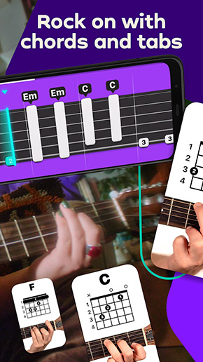 Simply Guitar app, screenshot 2