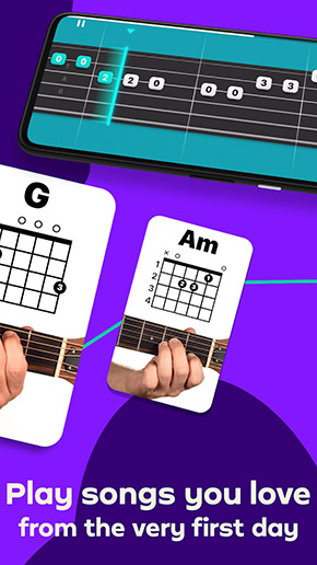 Simply Guitar app, screenshot 3