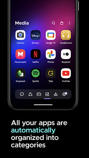 Smart Launcher app, screenshot 6