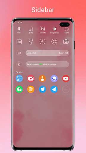 Super S10 Launcher app, screenshot 5