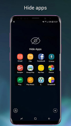 Super S9 Launcher app, screenshot 5