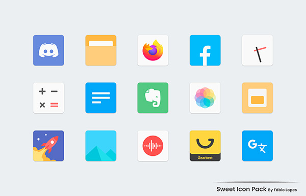 Sweet Icon Pack app, screenshot 3