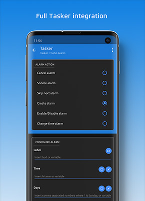 Turbo Alarm app, screenshot 7