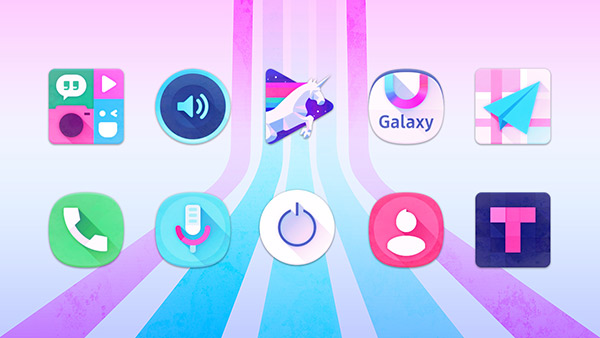 Unicorn Icon Pack app, screenshot 4