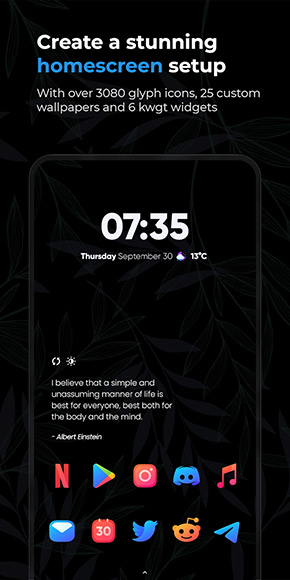 Vera Icon Pack app, screenshot 1