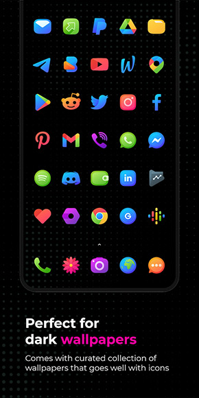 Vera Icon Pack app, screenshot 2