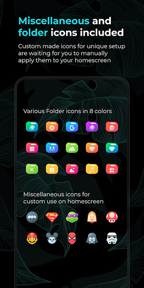 Vera Icon Pack app, screenshot 4