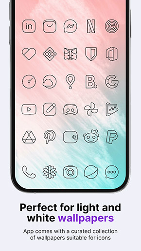 Vera Outline Black Icon Pack app, screenshot 2
