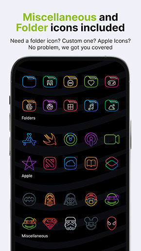 Vera Outline Icon Pack app, screenshot 5