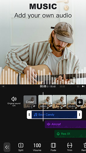 VivaVideo app, screenshot 3