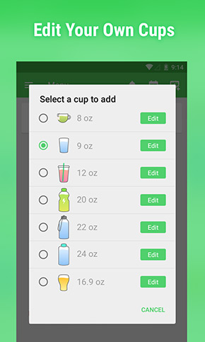 Water Drink Reminder app, screenshot 4