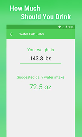 Water Drink Reminder app, screenshot 7