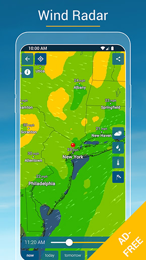 Weather & Radar USA app, screenshot 5