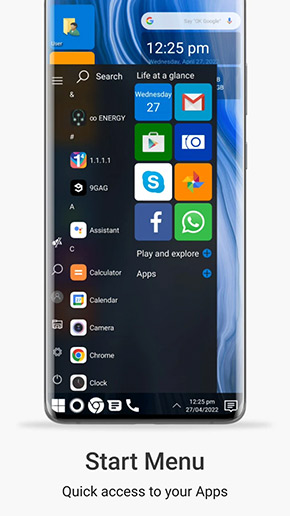 Win 11 Launcher app, screenshot 6