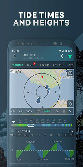 Windy.app app, screenshot 3