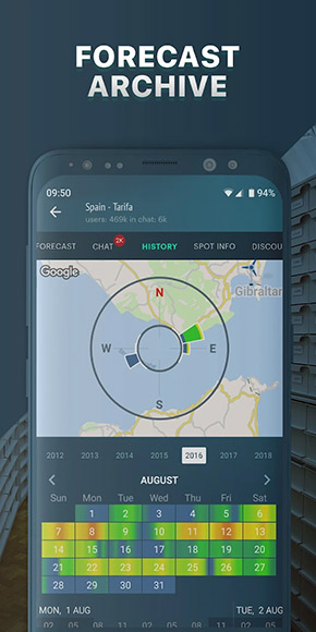 Windy.app app, screenshot 6
