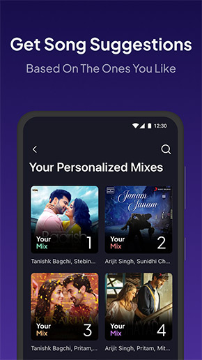 Wynk Music app, screenshot 2