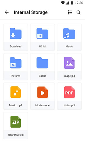 XFolder app, screenshot 3