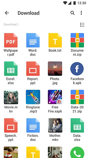 XFolder app, screenshot 4