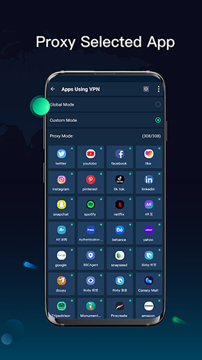 XY VPN app, screenshot 5